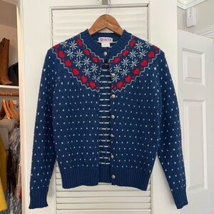 Vintage wool cardigan